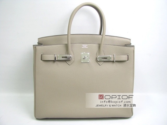 エルメス バーキン35 トゴ ゥルティールグレー her432